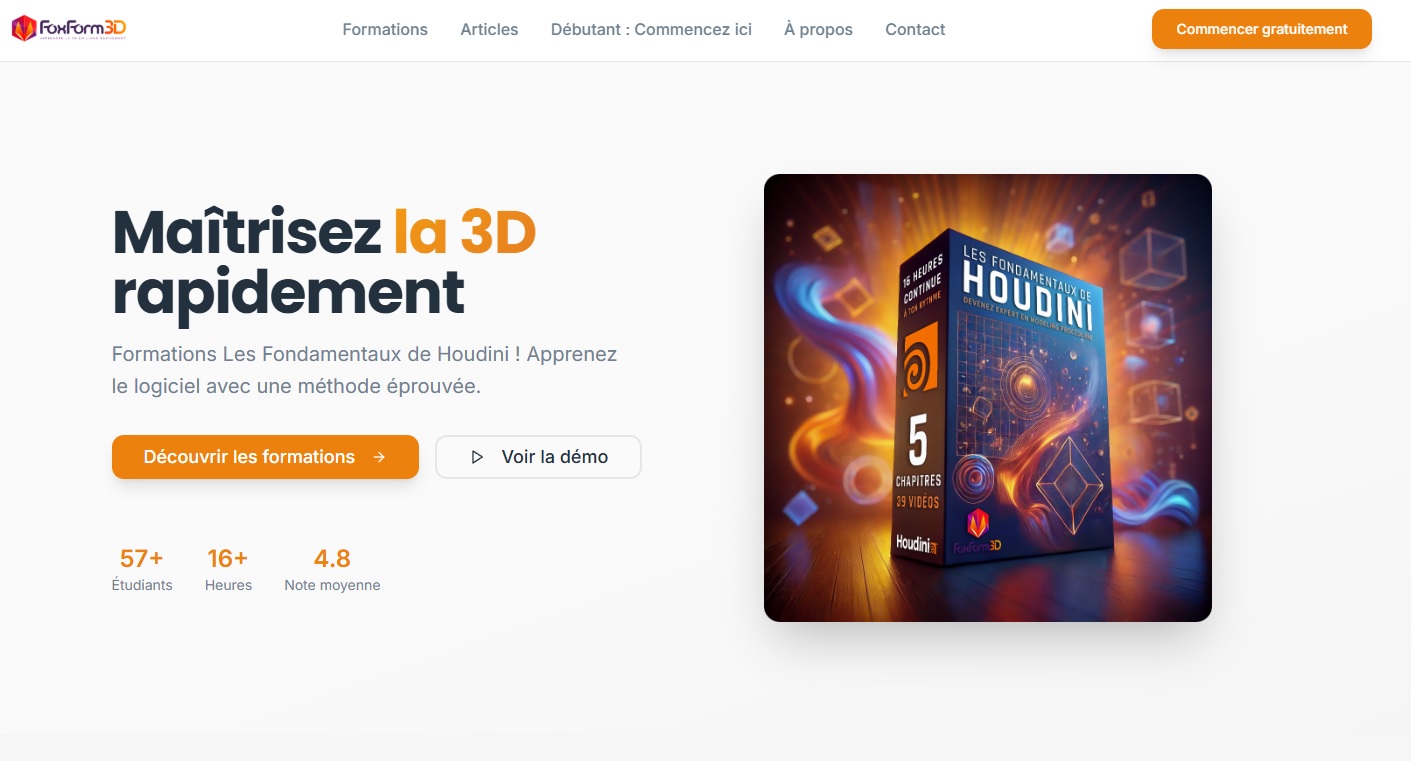 FoxForm3D — Formation & E-learning, Loda