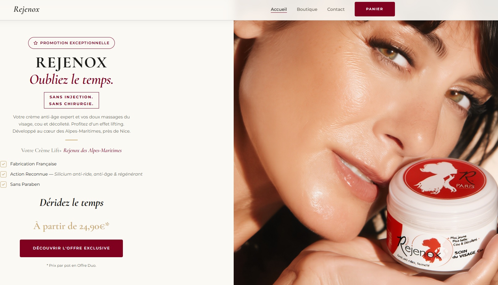 Rejenox Paris — Cosmétique & E-commerce, Lantosque